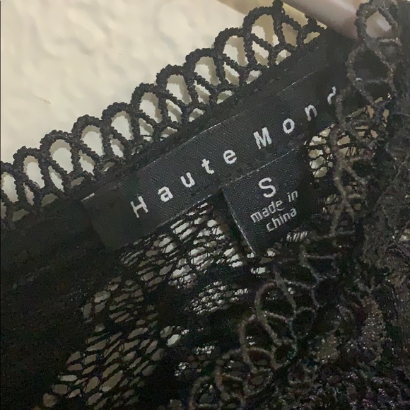 Black Lace Dress - Picture 3 of 3